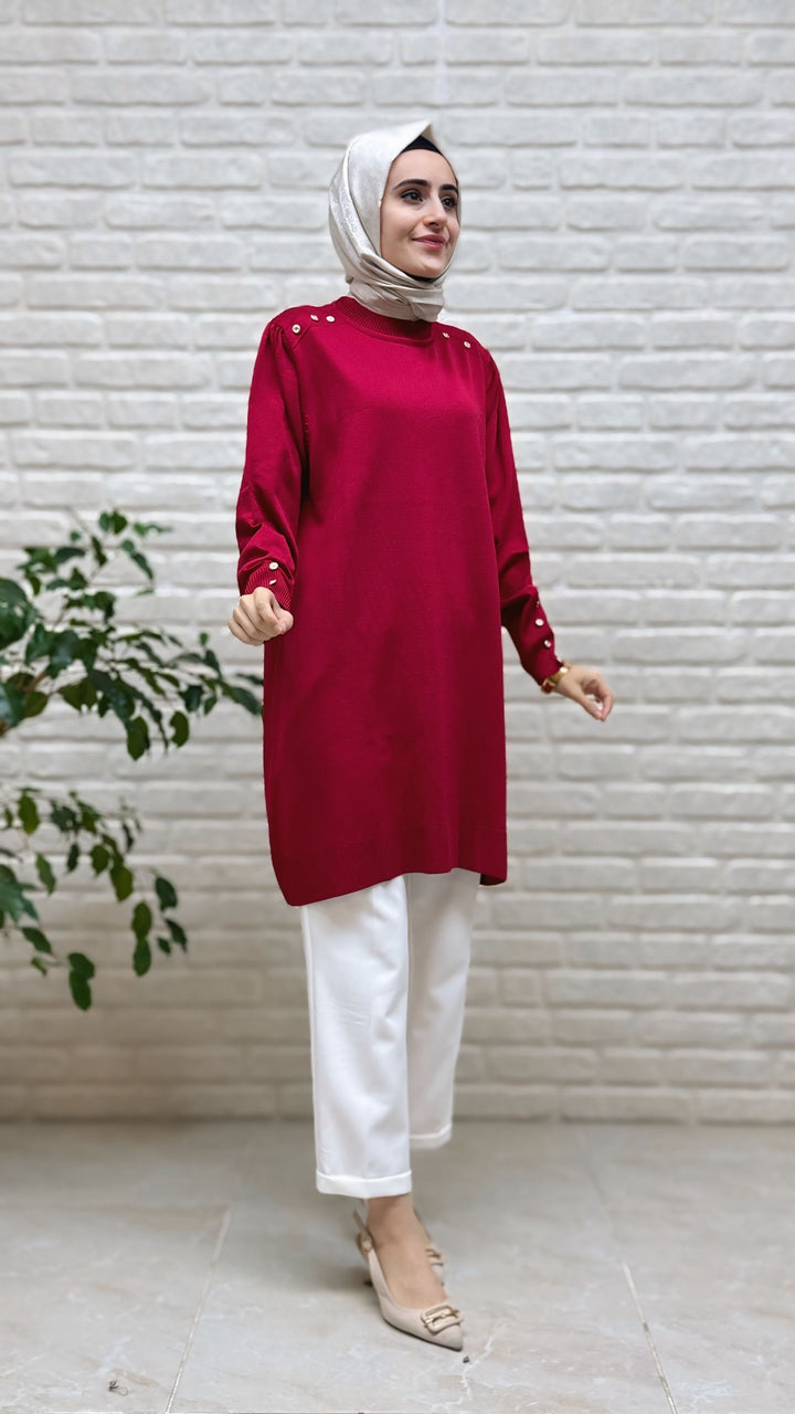 Beranisa Soğuk İP Tunik 34048