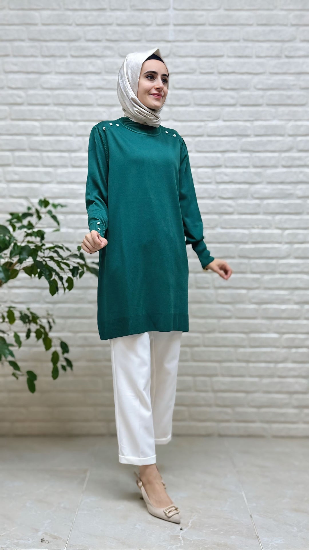 Beranisa Soğuk İP Tunik 34048