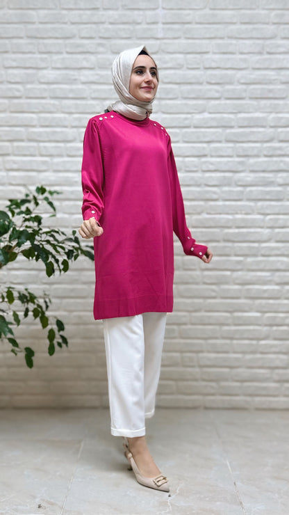 Beranisa Soğuk İP Tunik 34048