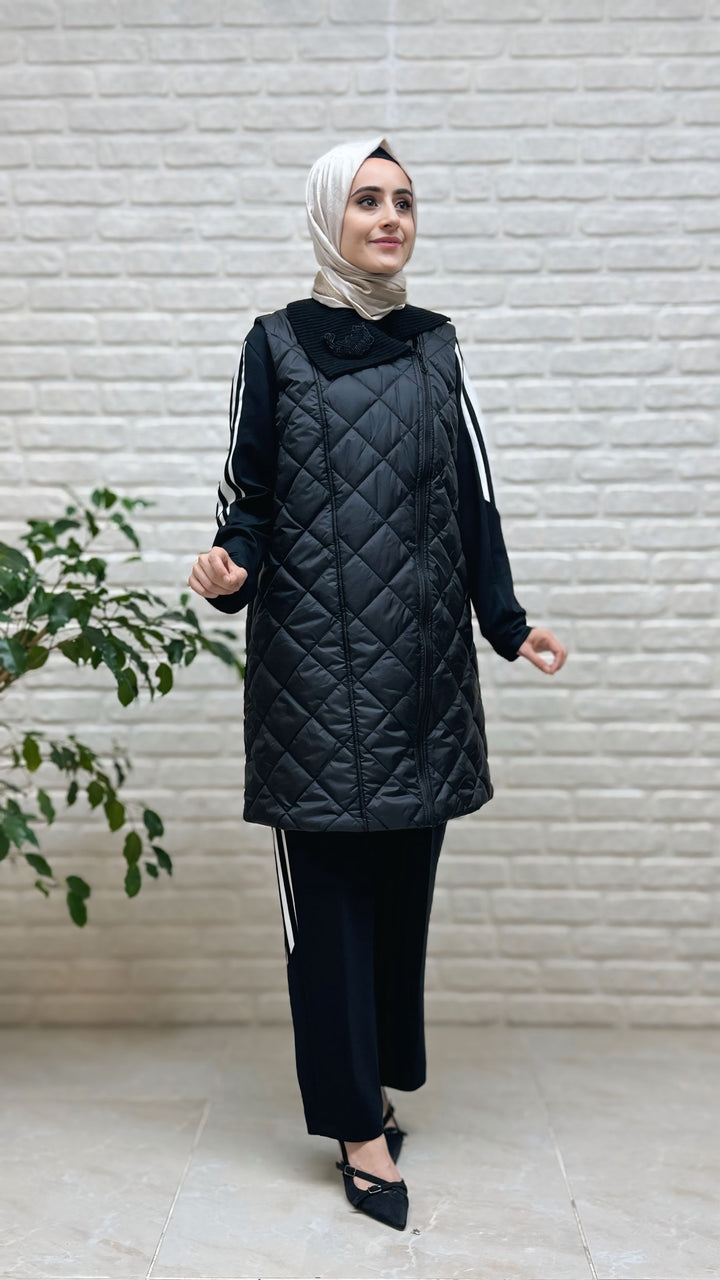 Blueva Yelekli Pantolonlu Takım 2476