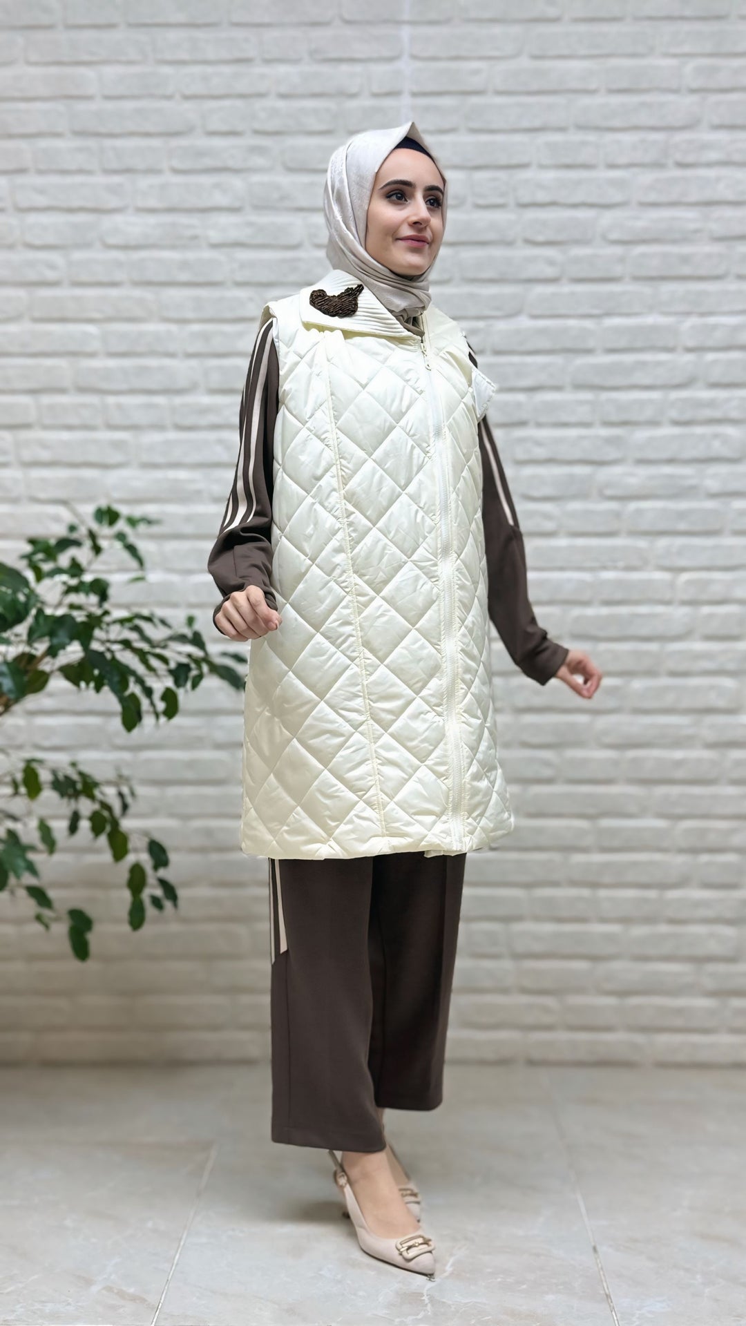 Blueva Yelekli Pantolonlu Takım 2476