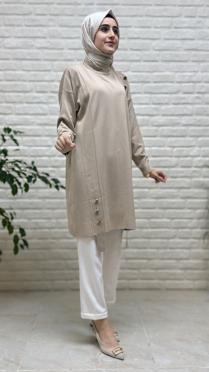 Beranisa Soğuk İP Tunik 35057