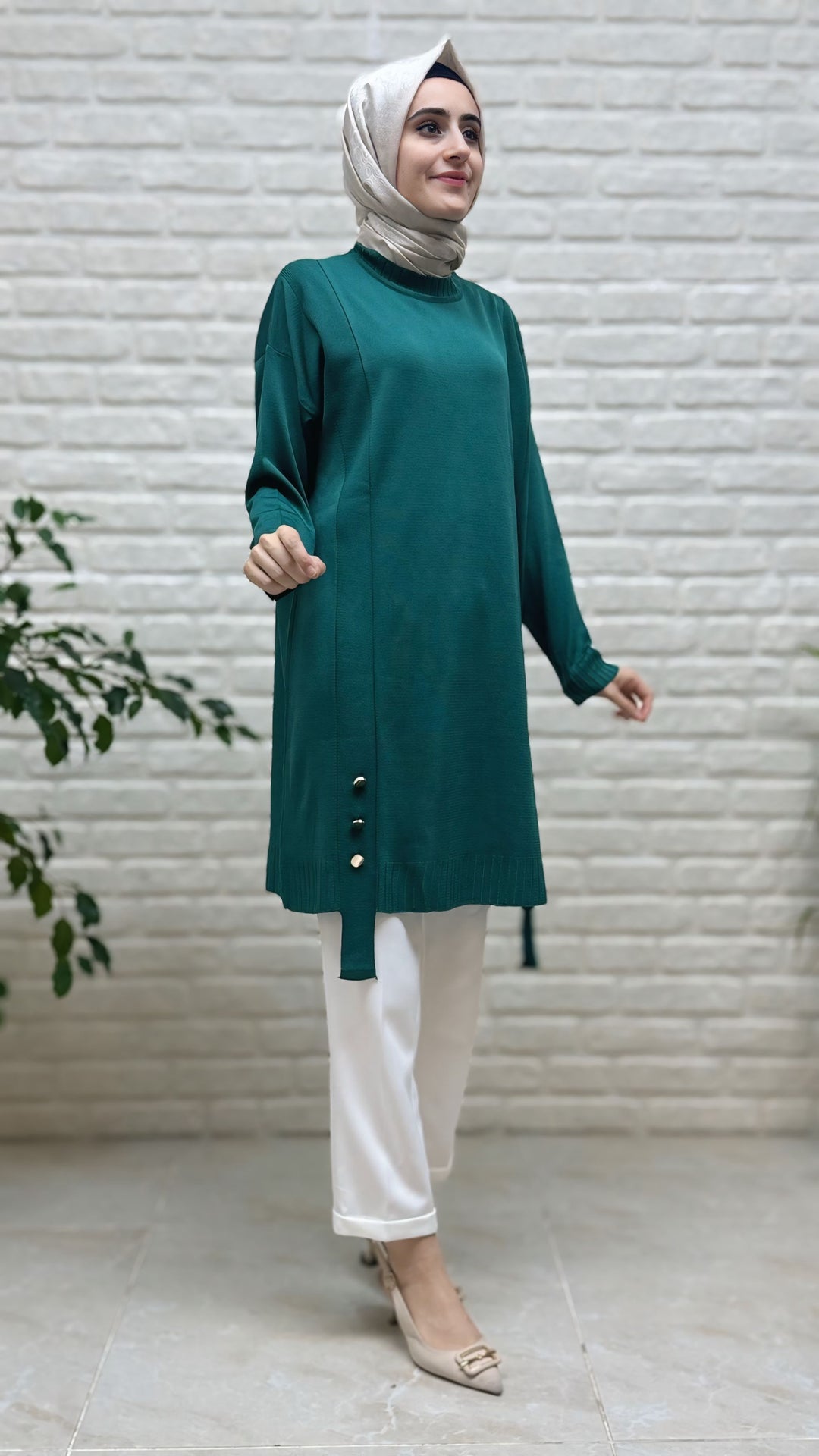 Beranisa Soğuk İP Tunik 35057