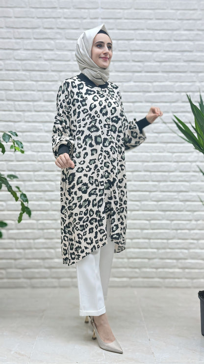 Beranisa %100 Pamuklu  Viskon Tunik 3875