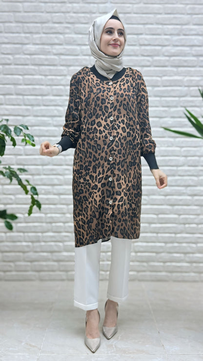 Beranisa %100 Pamuklu  Viskon Tunik 3876