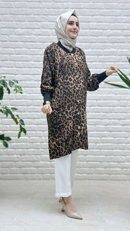 Beranisa %100 Pamuklu  Viskon Tunik 3876