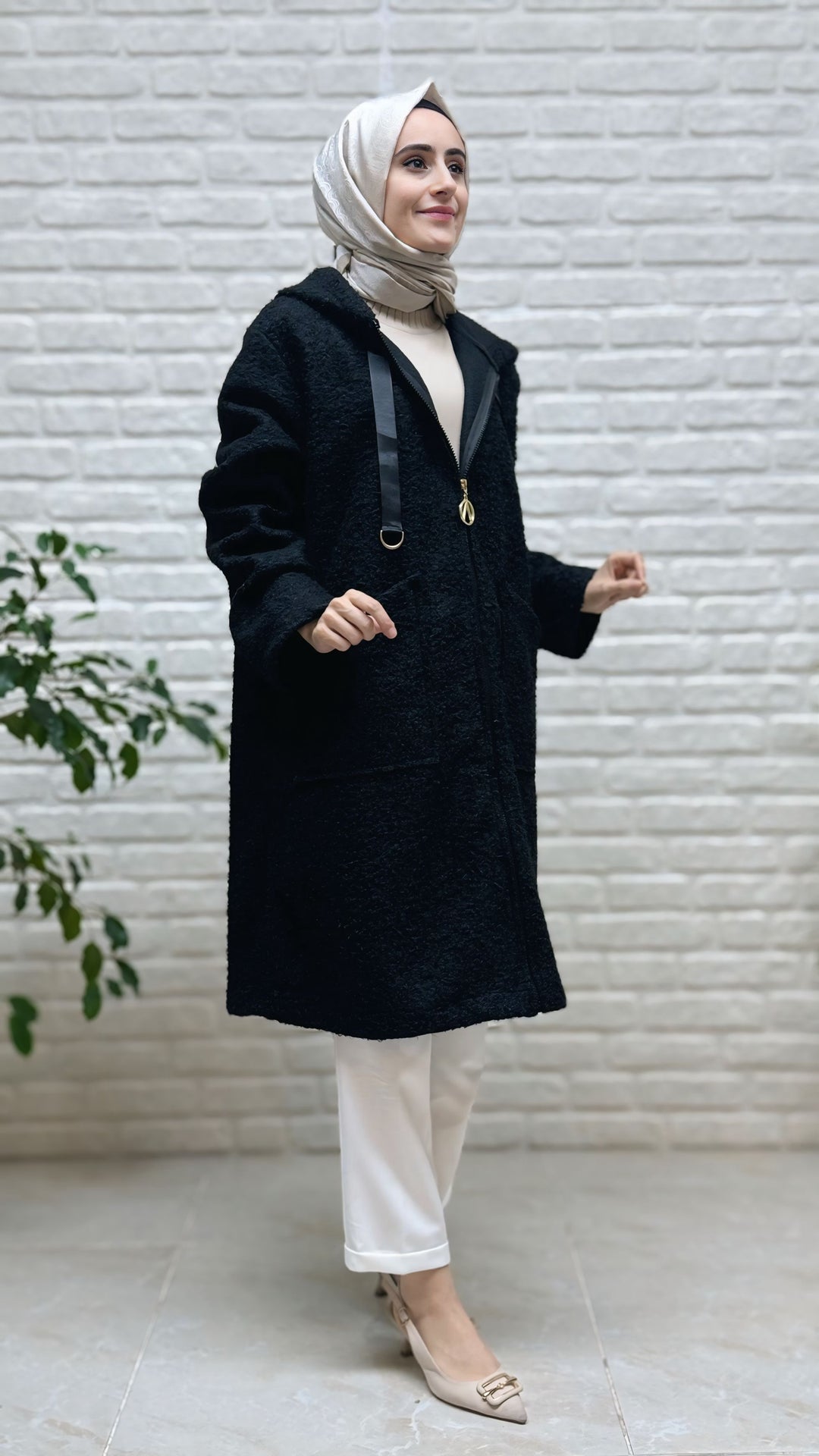 Ayşe Akay 100cm Kuzu Kap 3954