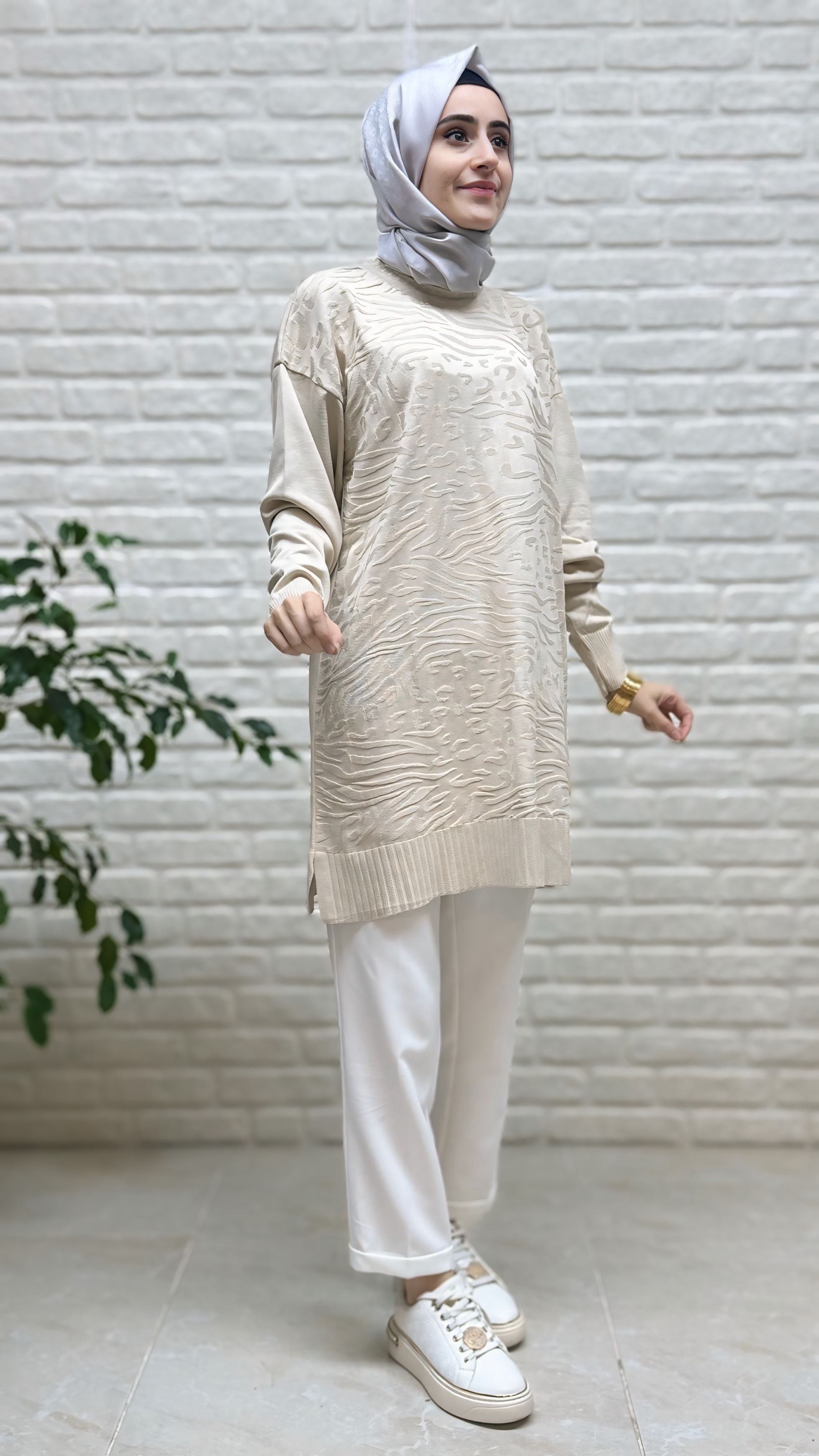 Novalüks Soğuk İp Tunik 3274