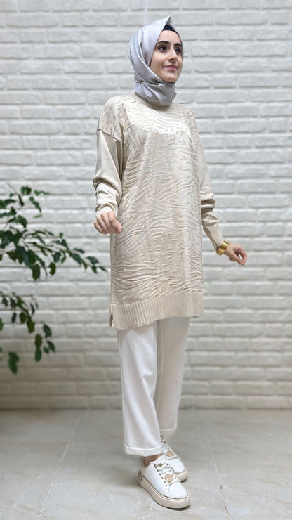 Novalüks Soğuk İp Tunik 3274