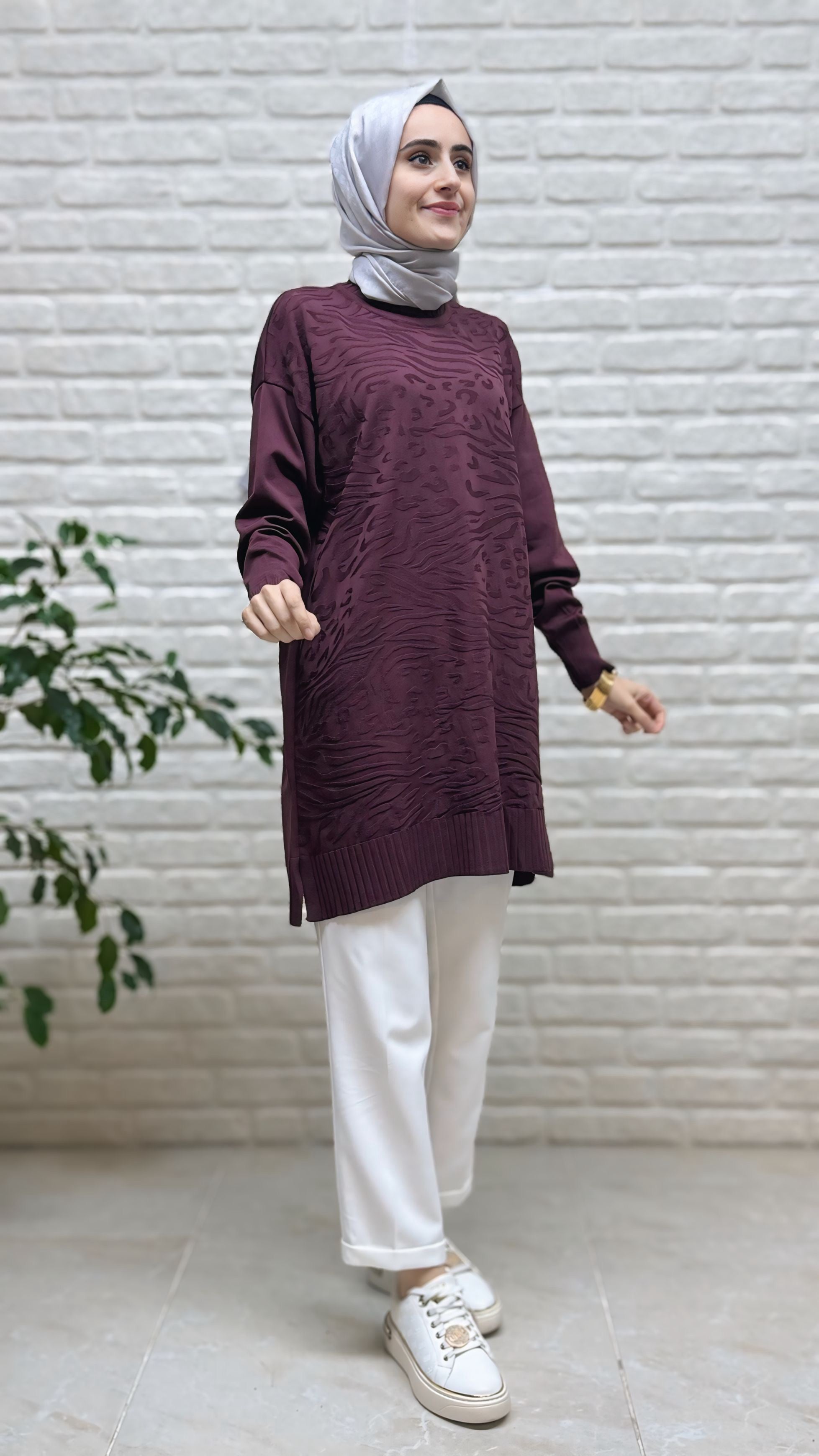 Novalüks Soğuk İp Tunik 3274