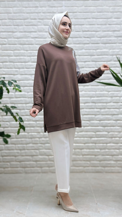 Kado Taş İşlemeli Tunik 9703