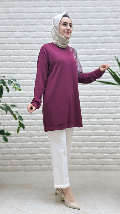 Kado Taş İşlemeli Tunik 9703