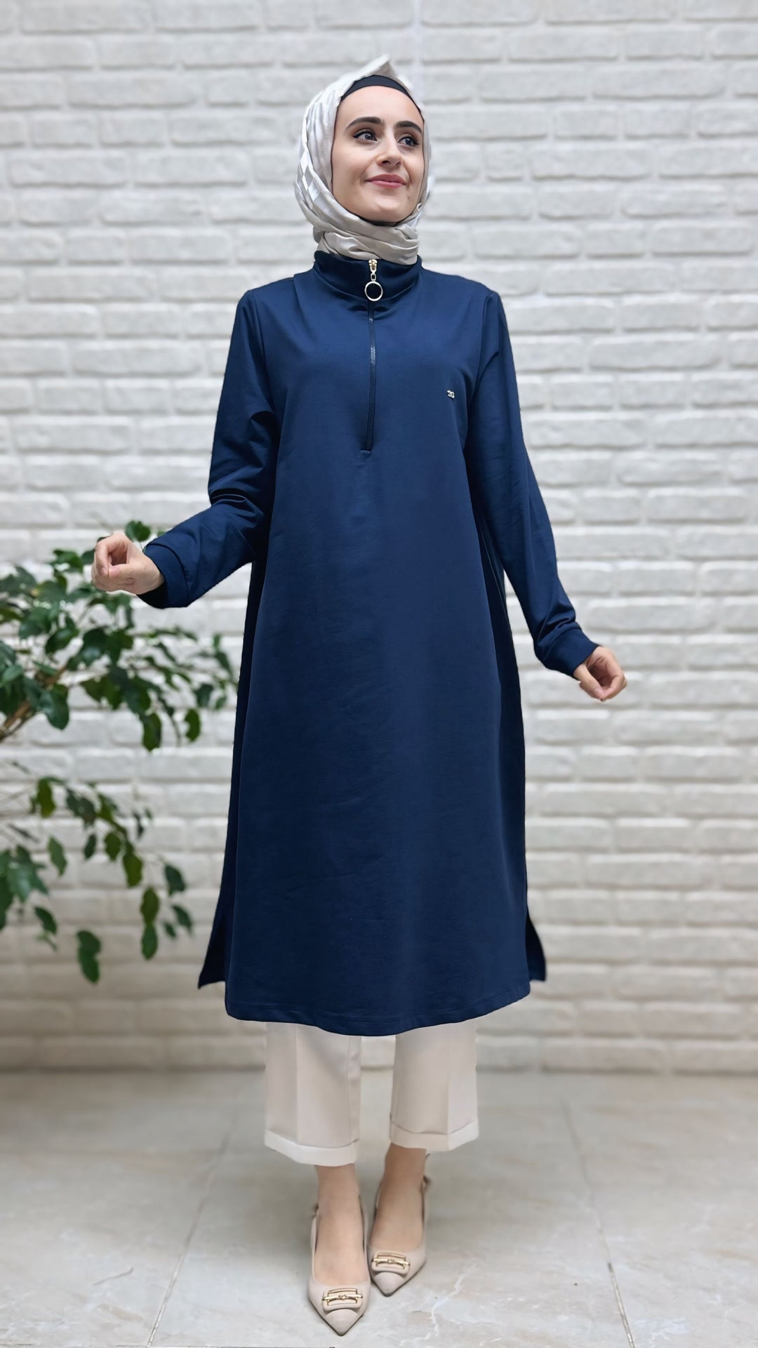 Kado Fermuarlı Tunik 257332
