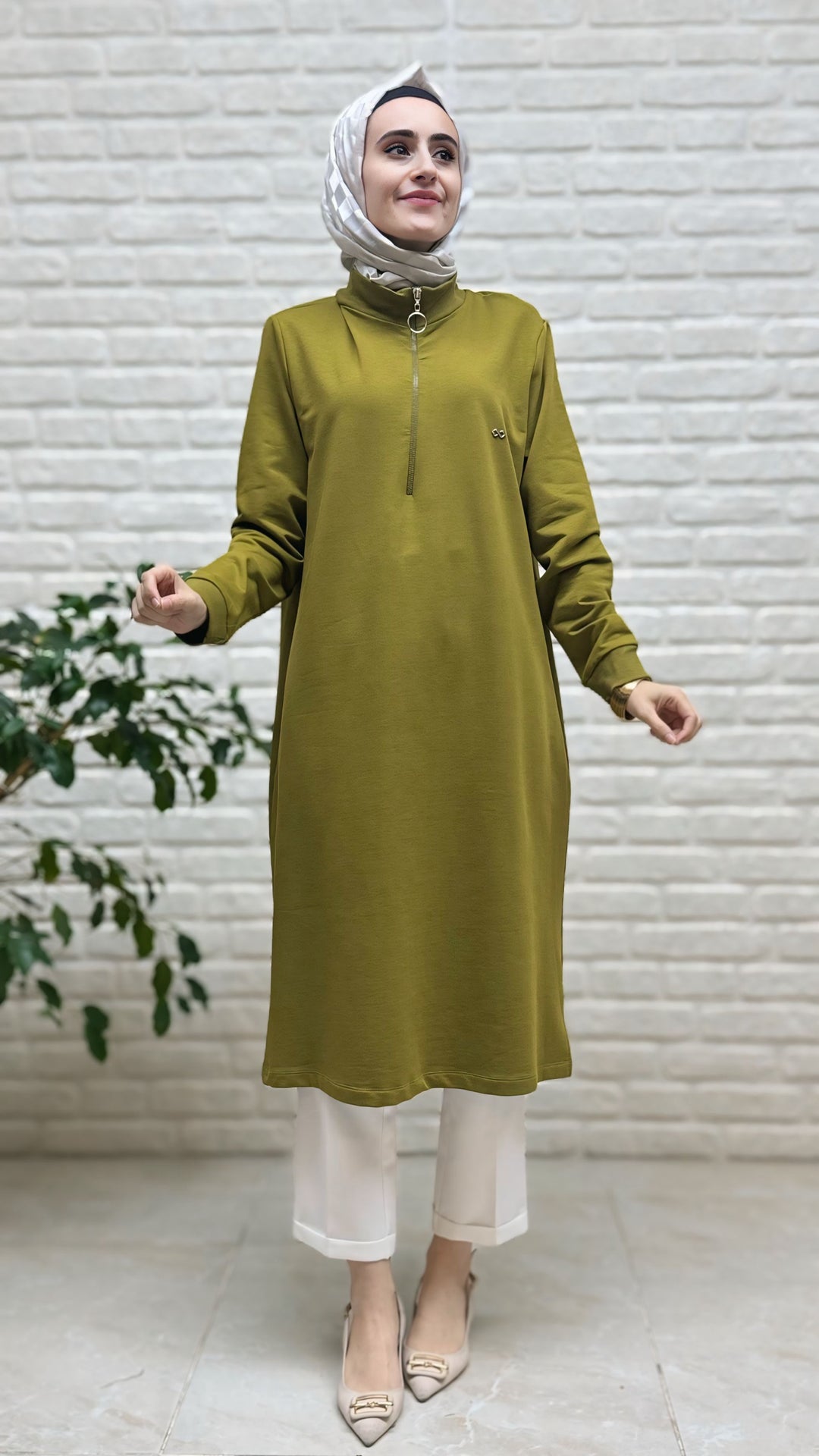 Kado Fermuarlı Tunik 257332