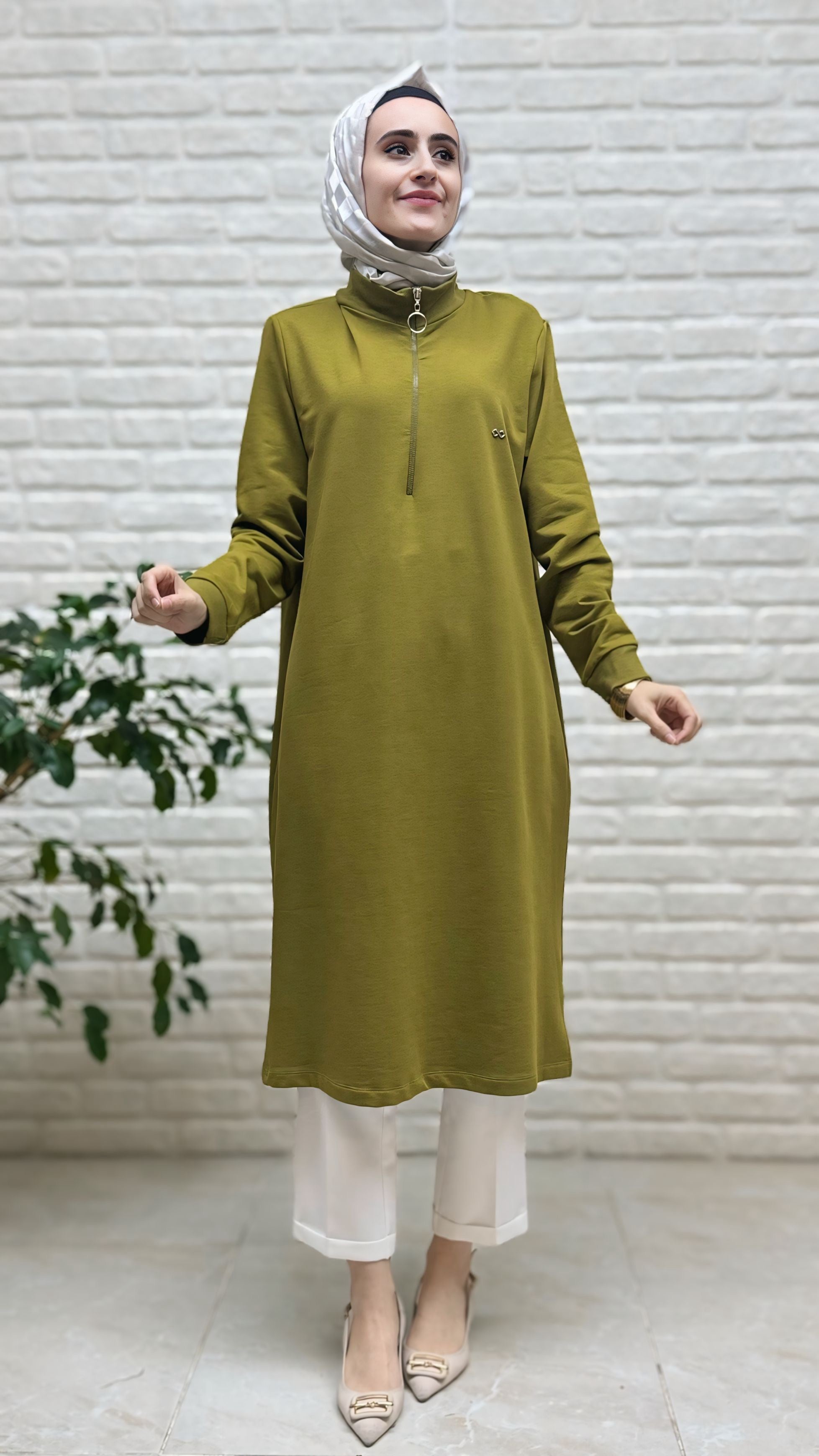 Kado Fermuarlı Tunik 257332