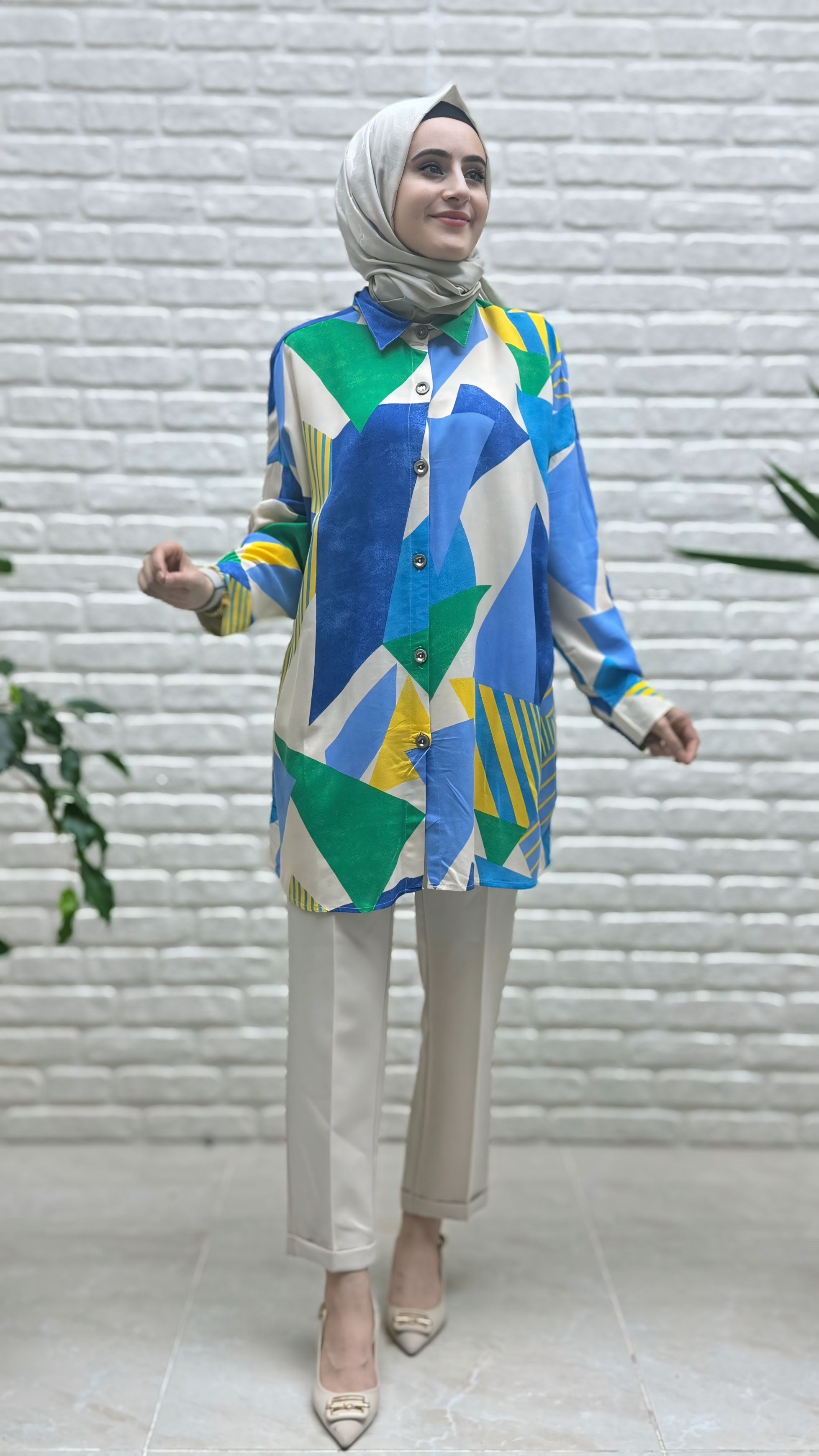 Beranisa  %100 Pamuklu Tunik 3891