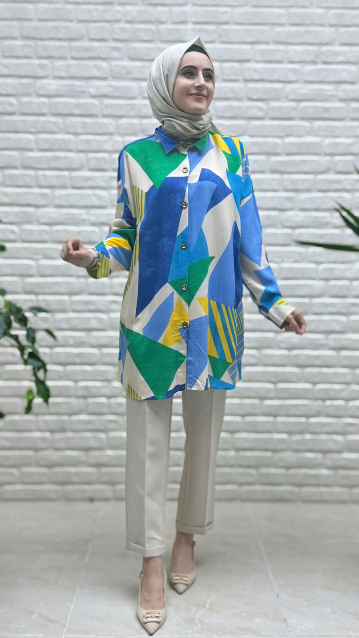 Beranisa  %100 Pamuklu Tunik 3891