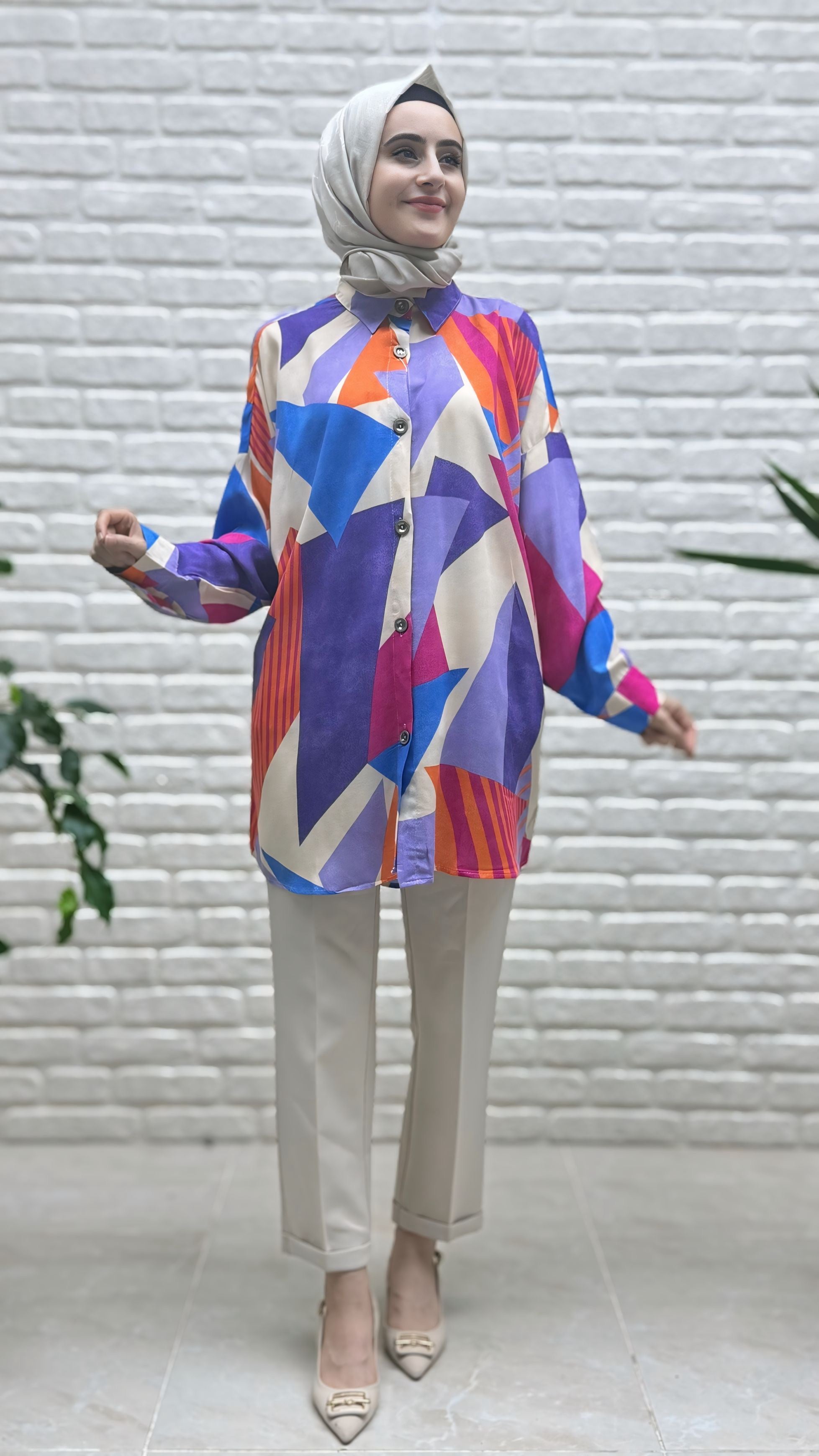 Beranisa  %100 Pamuklu Tunik 3892