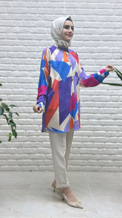 Beranisa  %100 Pamuklu Tunik 3892