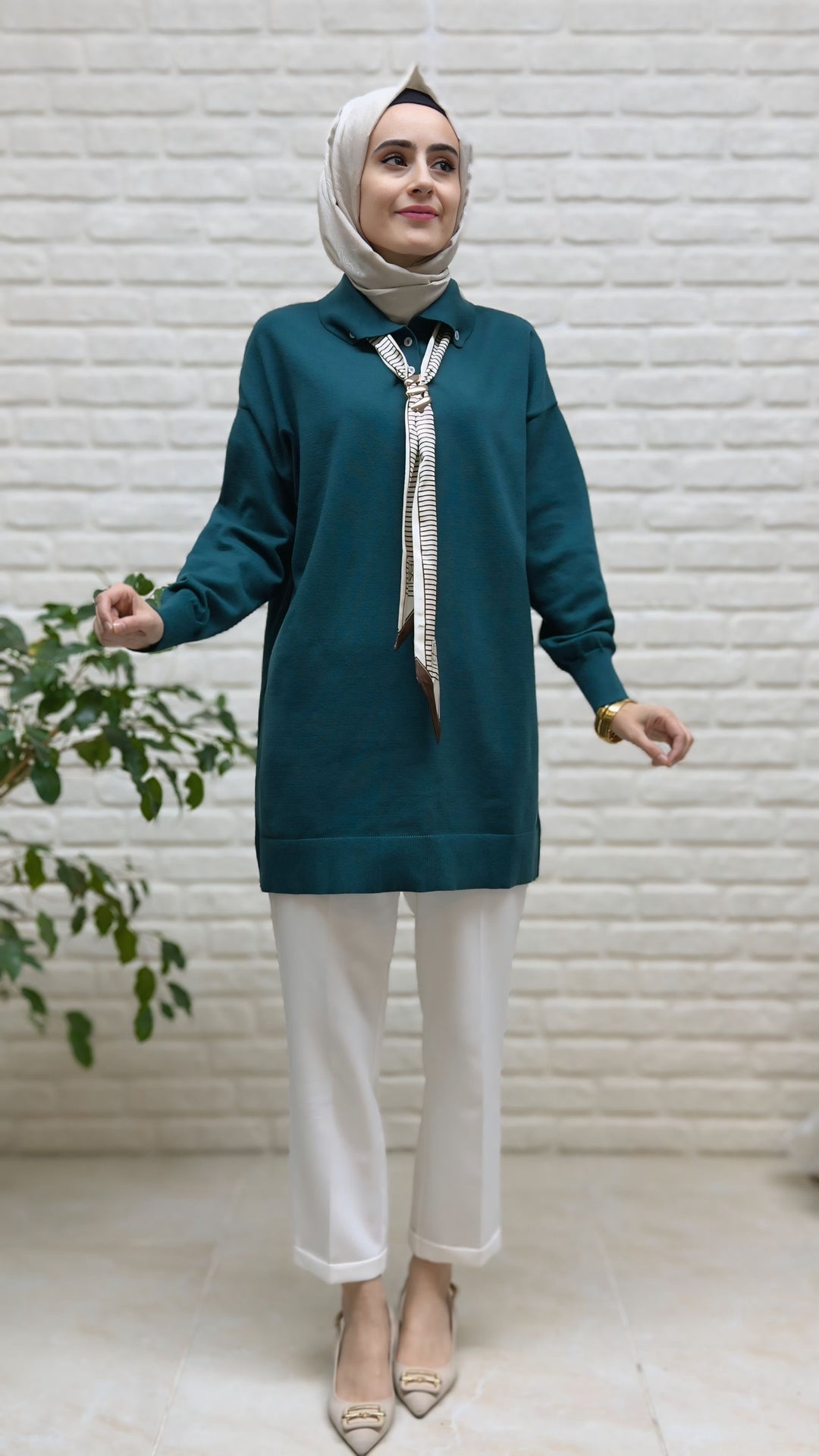 Beranisa Korsman Flarlı Tunik 140506