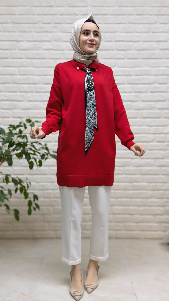 Beranisa Korsman Flarlı Tunik 140506