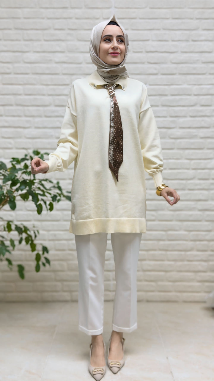 Beranisa Korsman Flarlı Tunik 140506