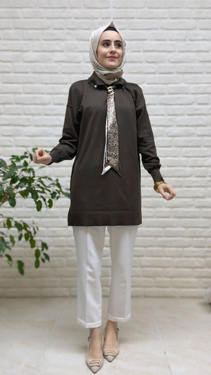 Beranisa Korsman Flarlı Tunik 140506