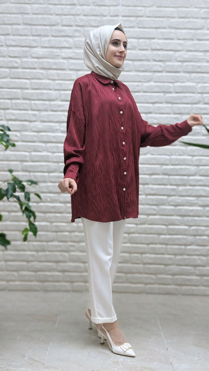 Eylül Jakarlı Tunik 1600