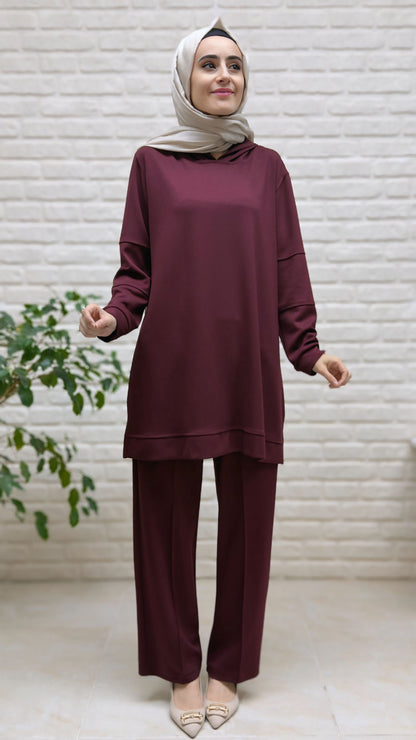 Moda Park Kapişonlu Pantolonlu Takım 3960