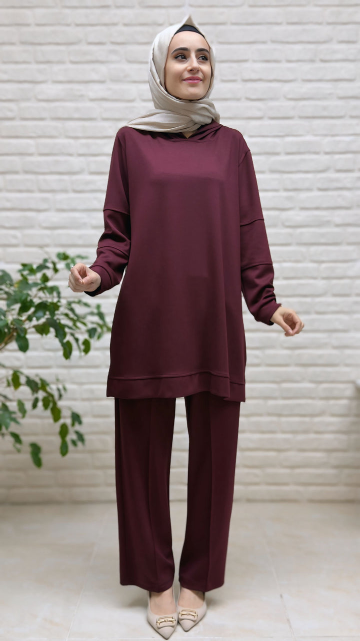 Moda Park Kapişonlu Pantolonlu Takım 3960