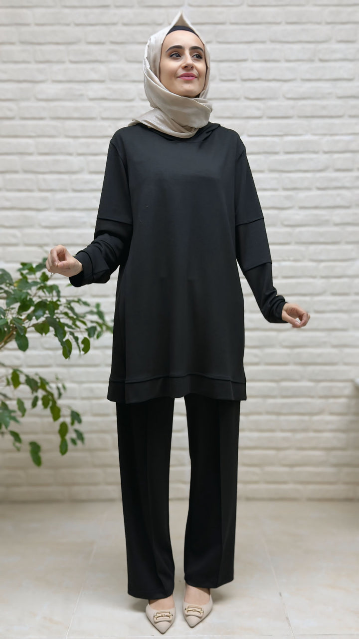 Moda Park Kapişonlu Pantolonlu Takım 3960