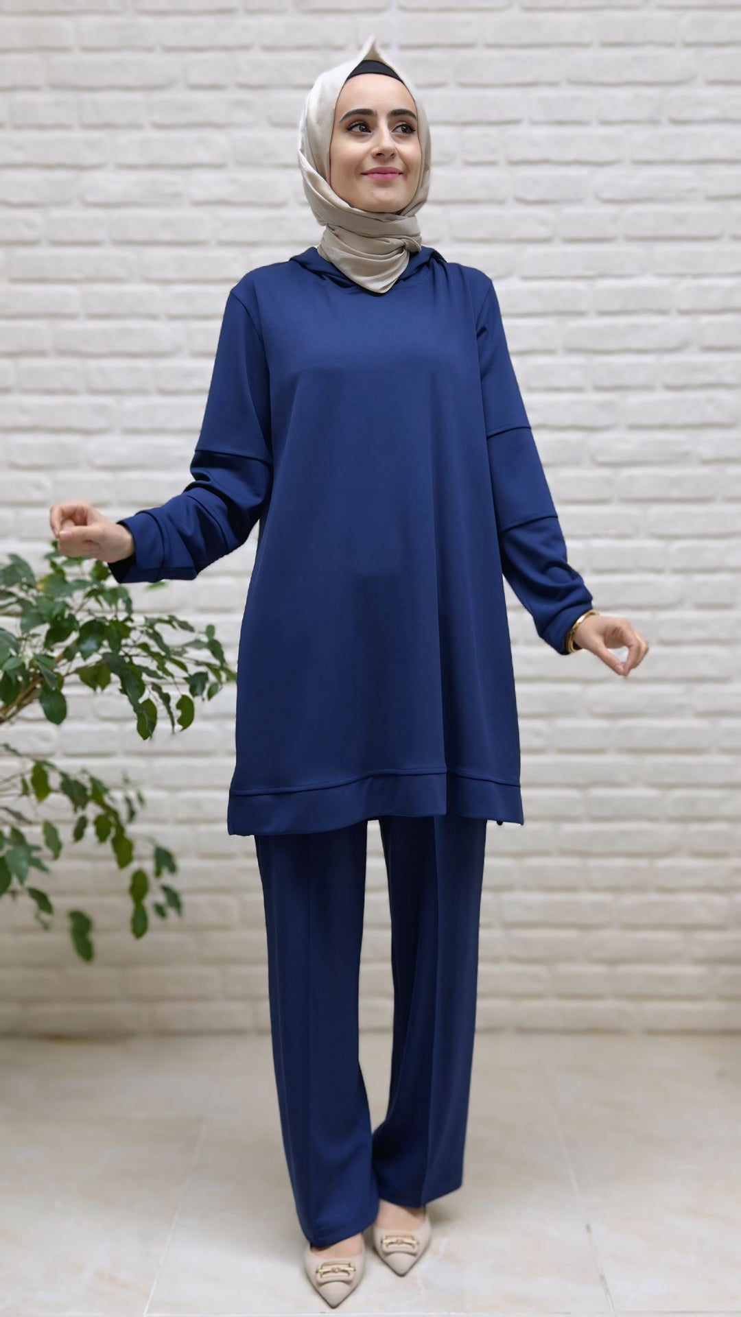 Moda Park Kapişonlu Pantolonlu Takım 3960