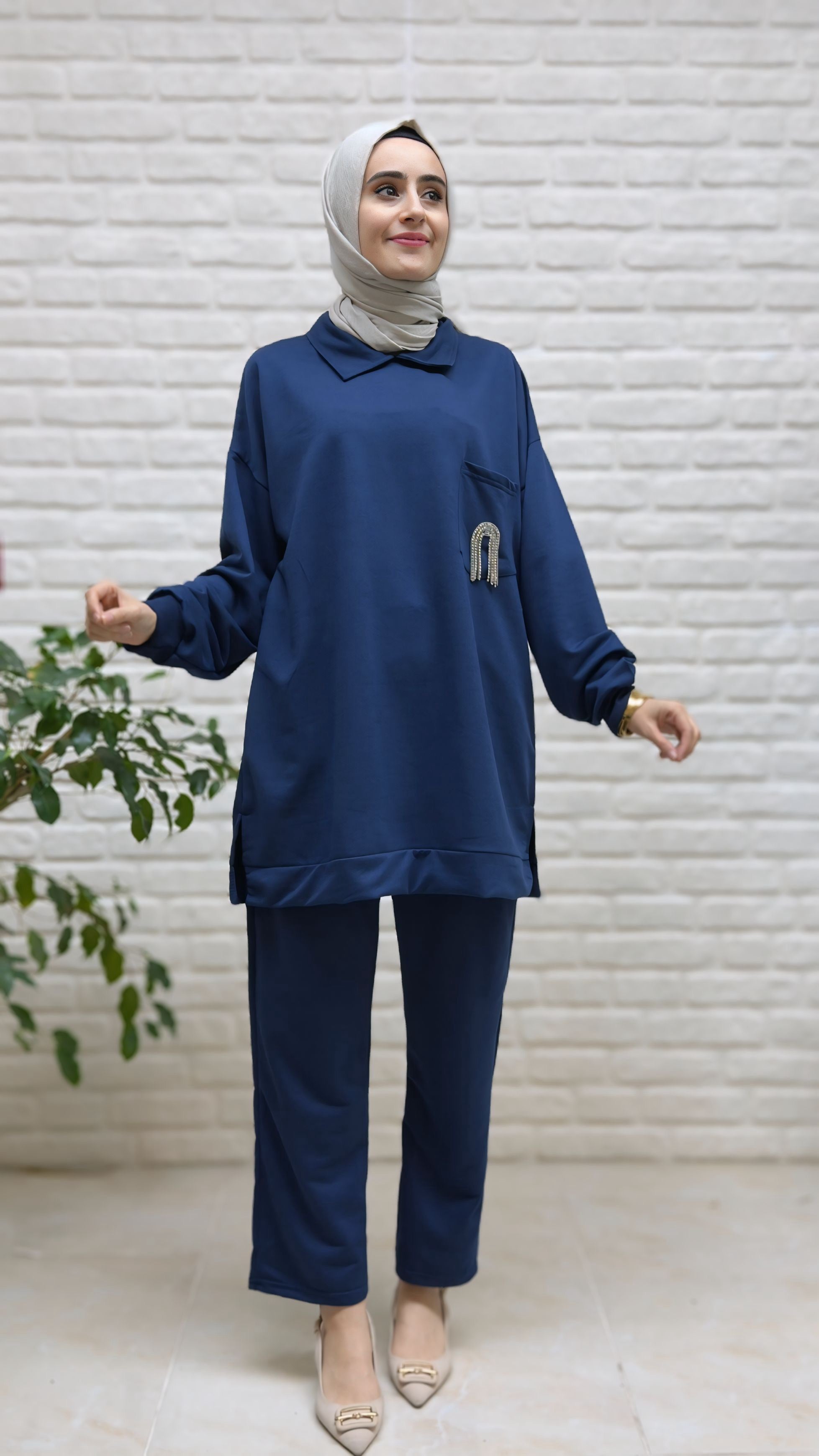 Beranisa Pantolonlu Takım 3962