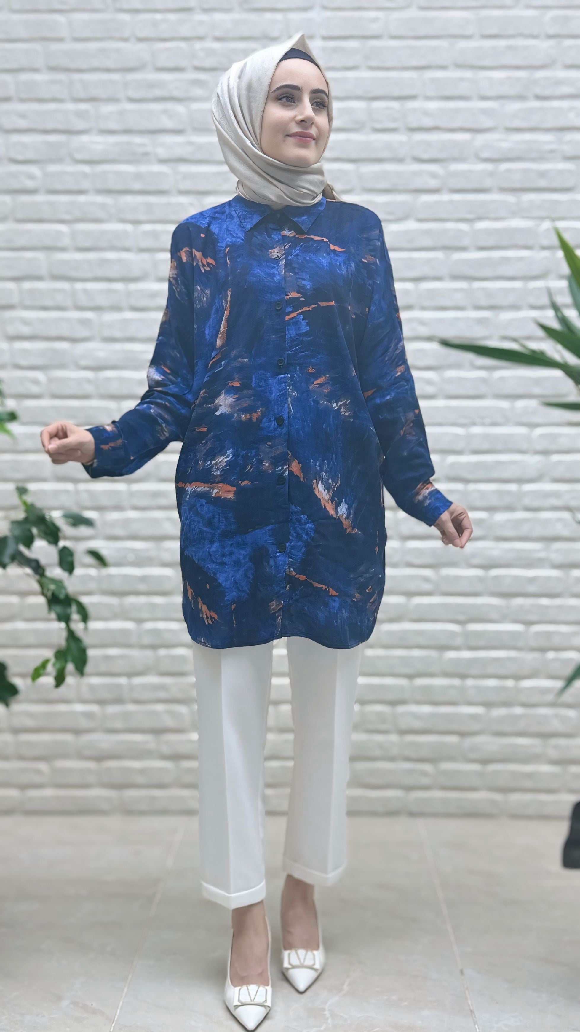 Beranisa  %100 Pamuklu Tunik 3901