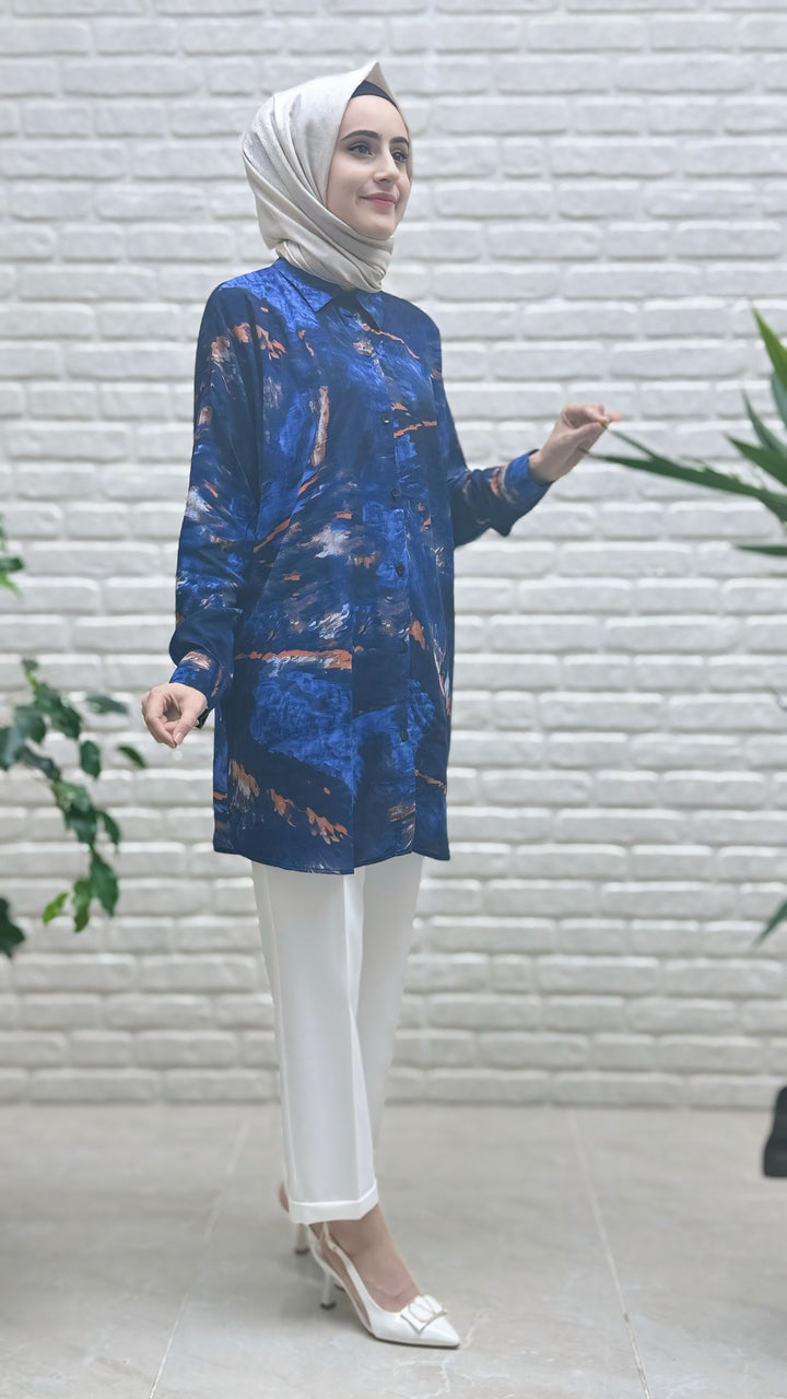 Beranisa  %100 Pamuklu Tunik 3901