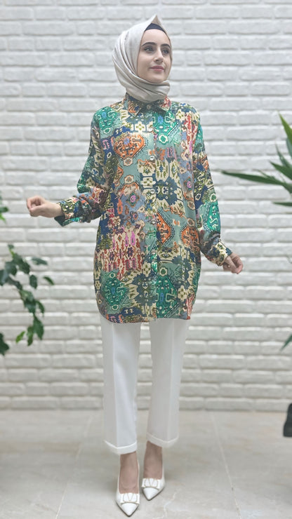 Beranisa  %100 Pamuklu Tunik 3902