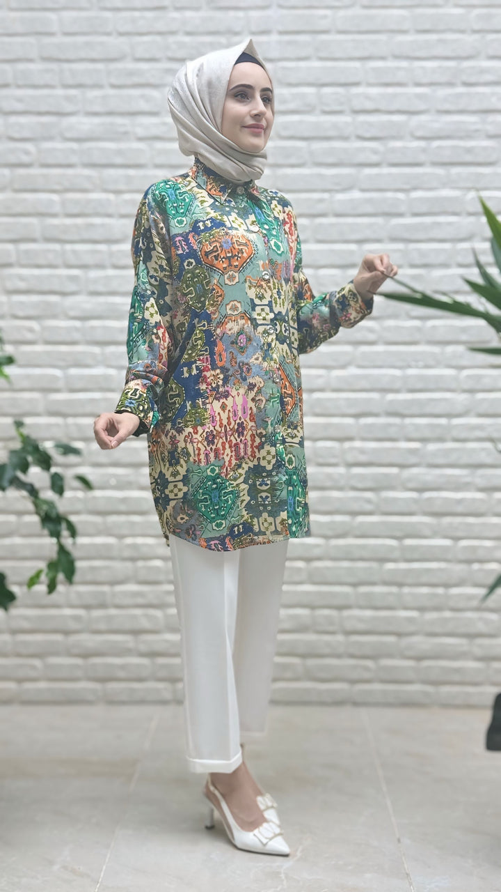 Beranisa  %100 Pamuklu Tunik 3902