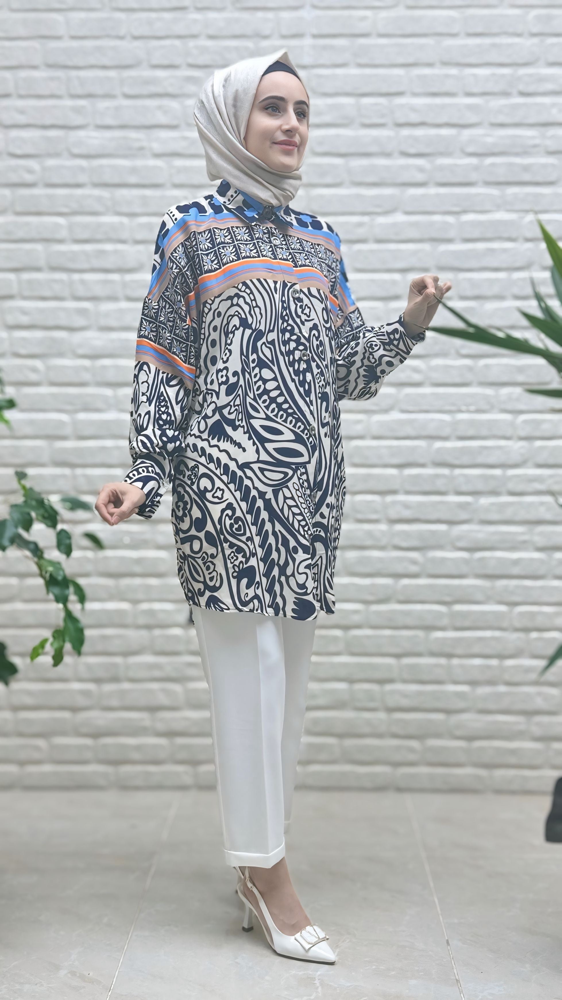 Beranisa  %100 Pamuklu Tunik 3903