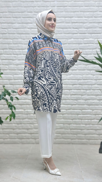 Beranisa  %100 Pamuklu Tunik 3903