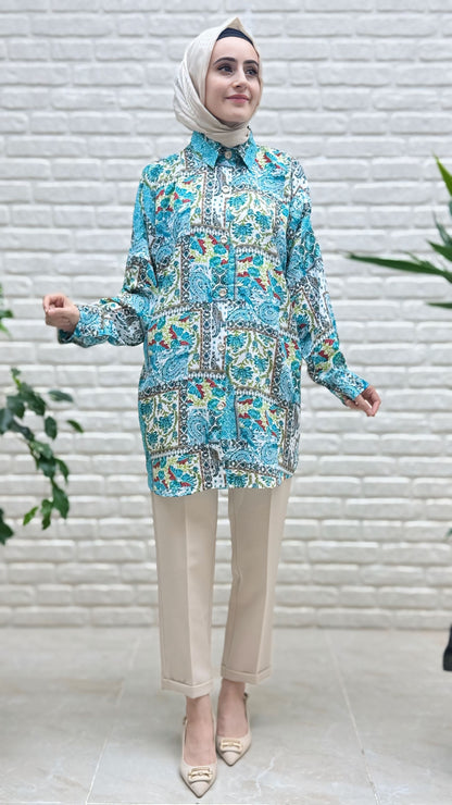 Beranisa  %100 Pamuklu Tunik 3904