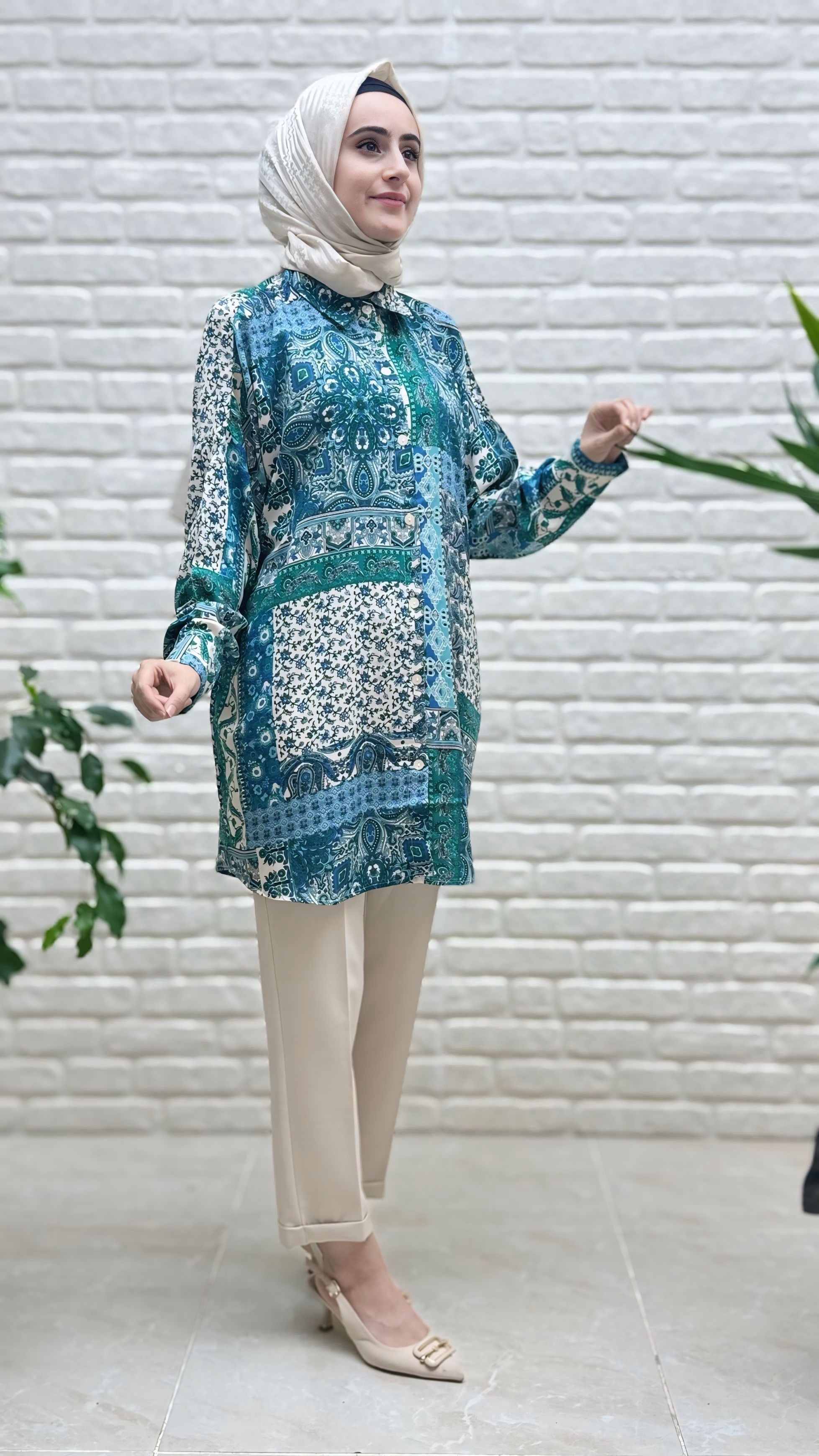 Beranisa  %100 Pamuklu Tunik 3905