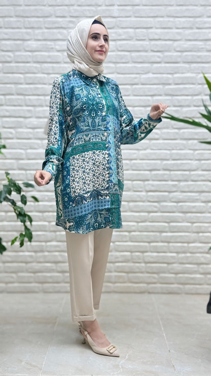 Beranisa  %100 Pamuklu Tunik 3905