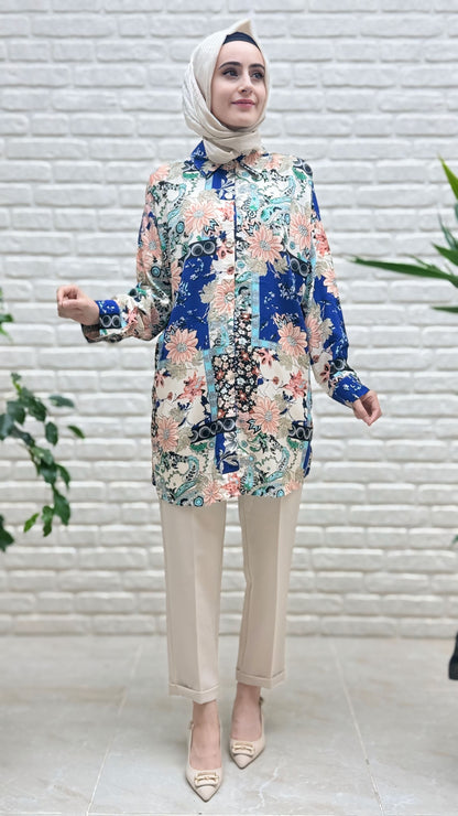 Beranisa  %100 Pamuklu Tunik 3908