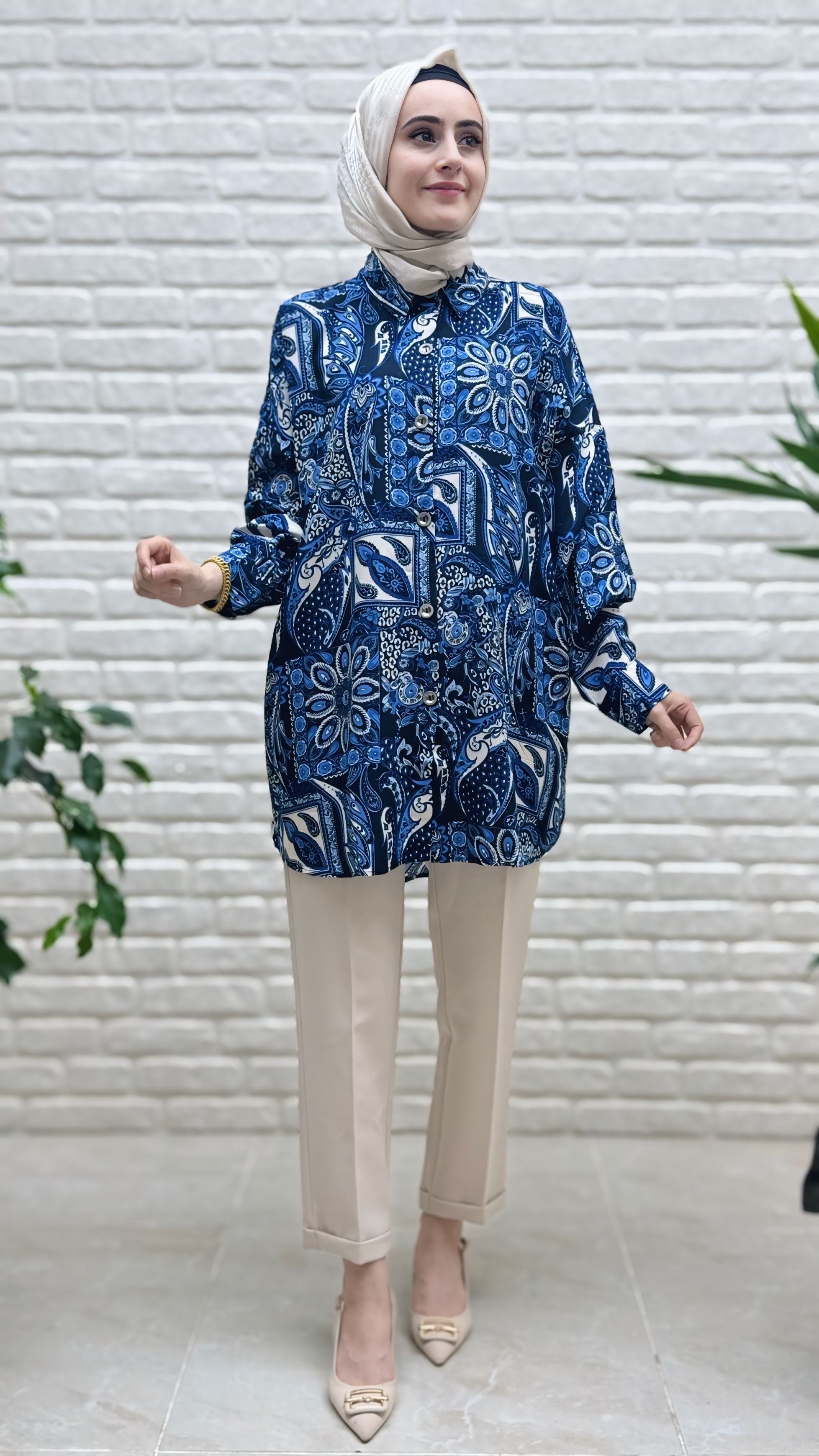 Beranisa  %100 Pamuklu Tunik 3906