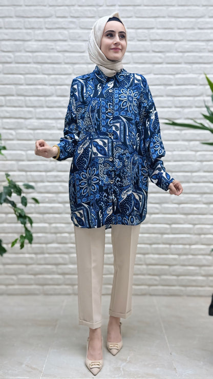 Beranisa  %100 Pamuklu Tunik 3906