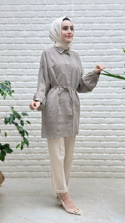 Beranisa  %100 Pamuklu Tunik 3910