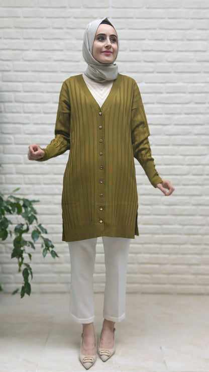 Novalüks Soğuk İp Hırka 3179