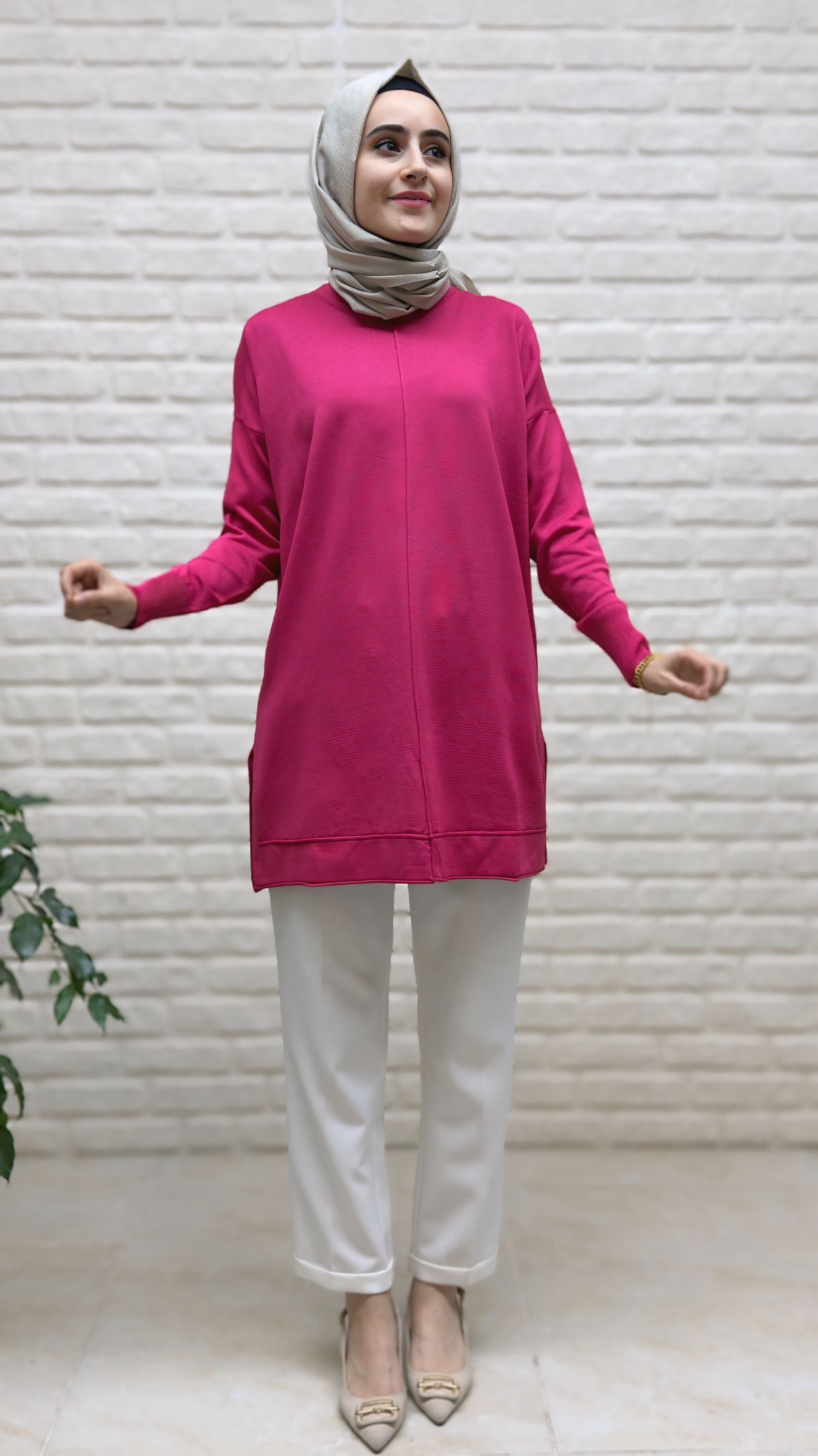 Beranisa Soğuk İp Tunik 3966