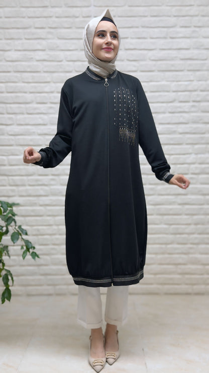 Beranisa Taş Detaylı Kap 3970