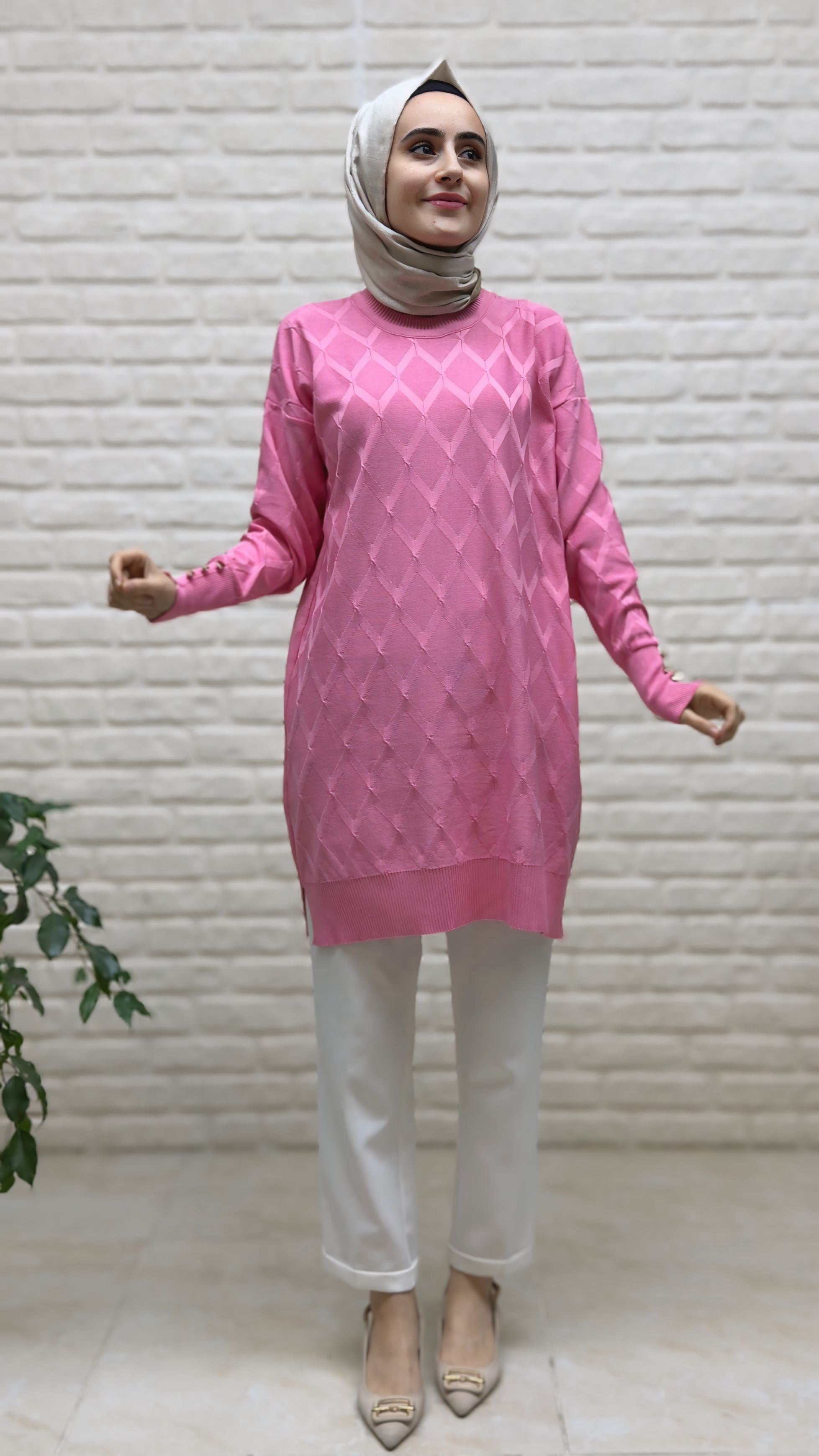 Novalüks Soğuk İp Tunik 3288